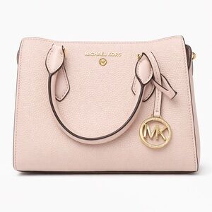 NWOT Michael Kors Valerie Satchel Pebbled Leather SM